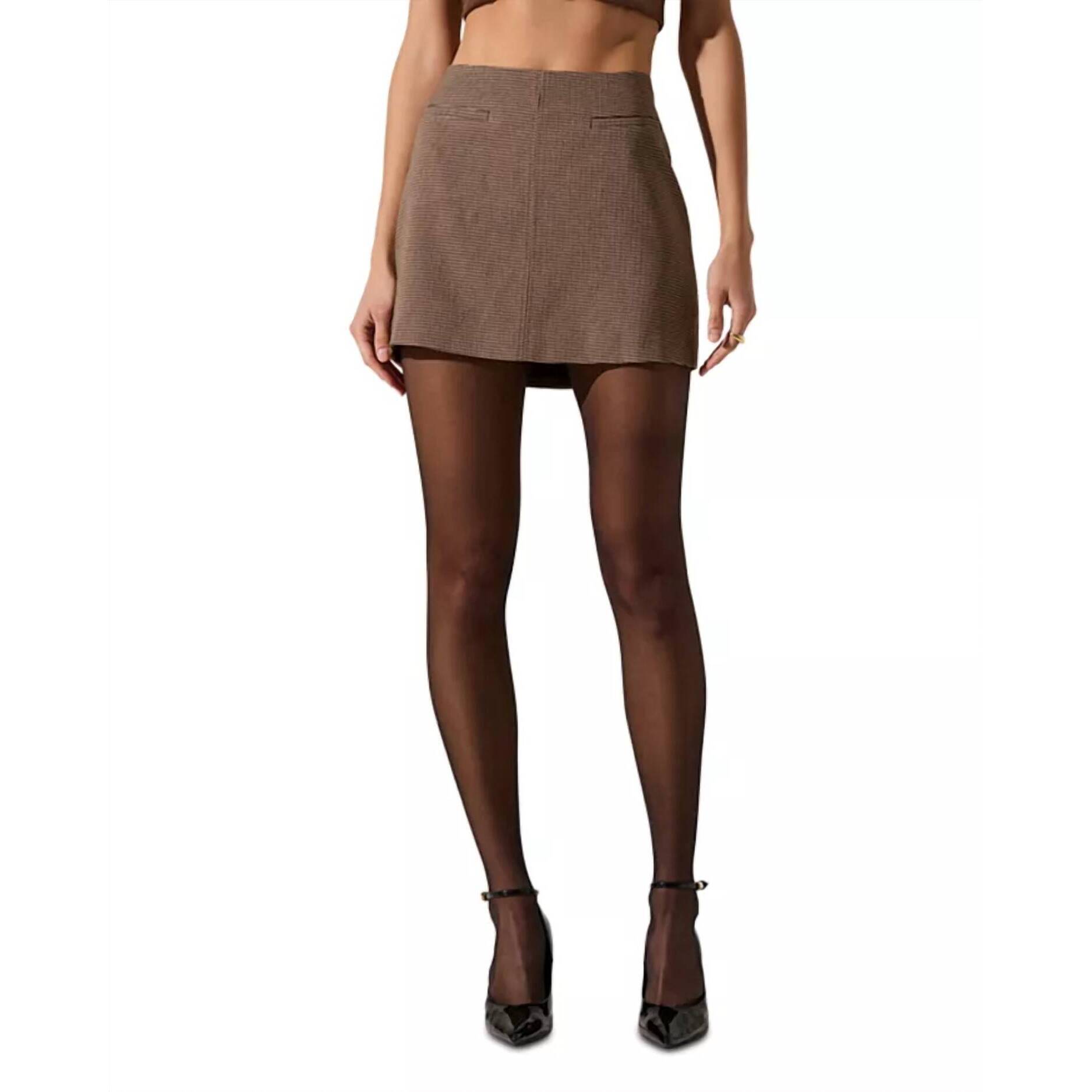 New Astr Laudine Skirt In Brown